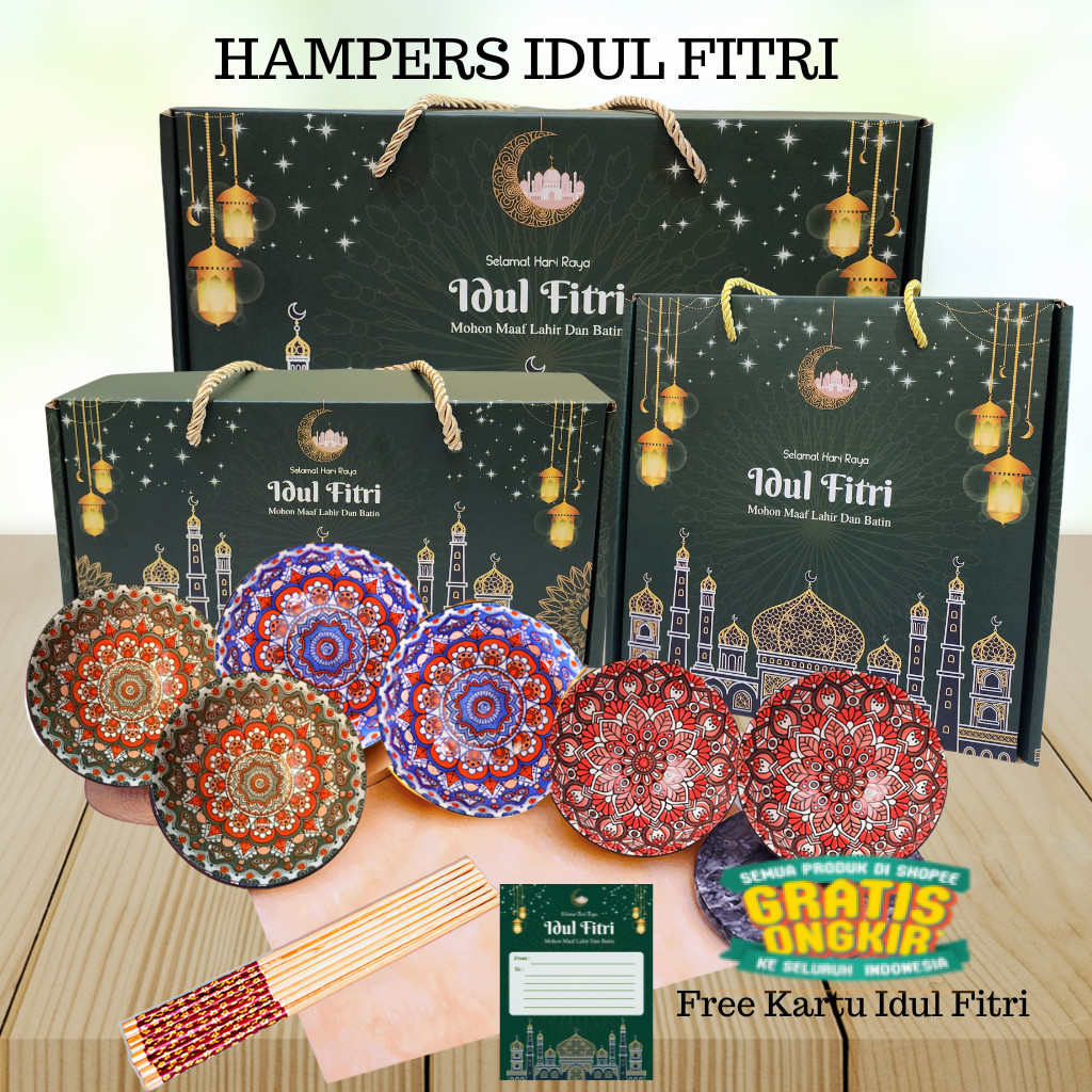 

Hampers Idul Fitri Mangkok Set Premium / Hampers Lebaran Mangkok Set/ langsung proses