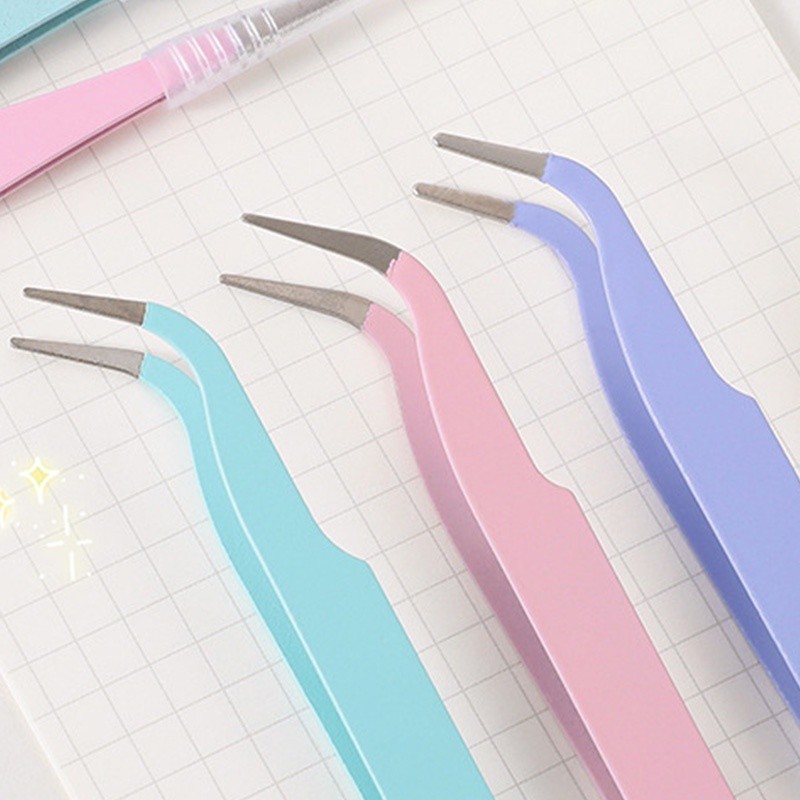 

Pinset Stainless Steel Handmade DIY Warna Macaron Untuk Pelajar