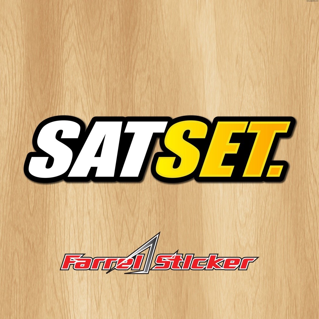 

STIKER SATSET STICKER SATSET PRINTCUT