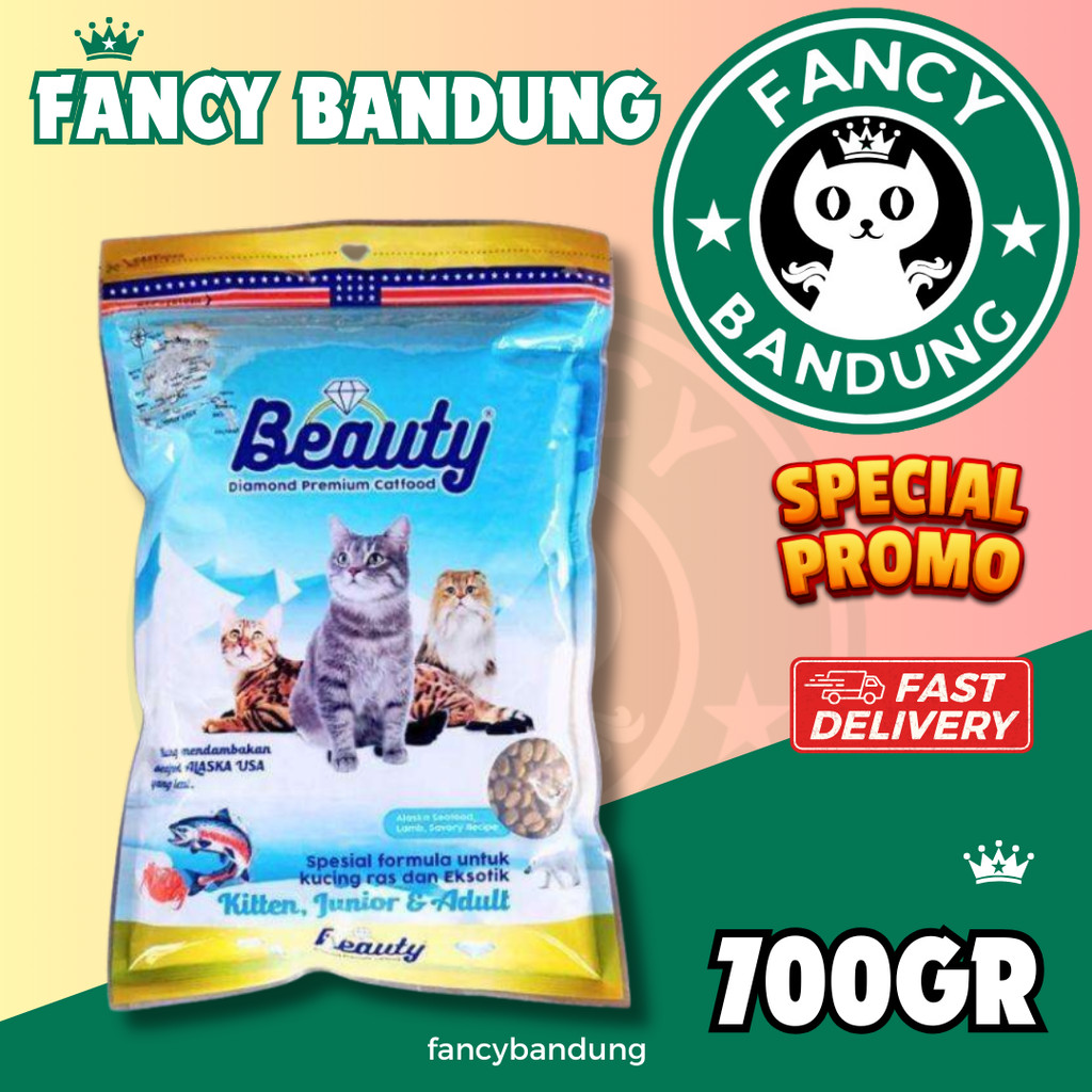 Beauty Diamond Cat food Spesial Urinary 700gr Untuk Kitten & Adult