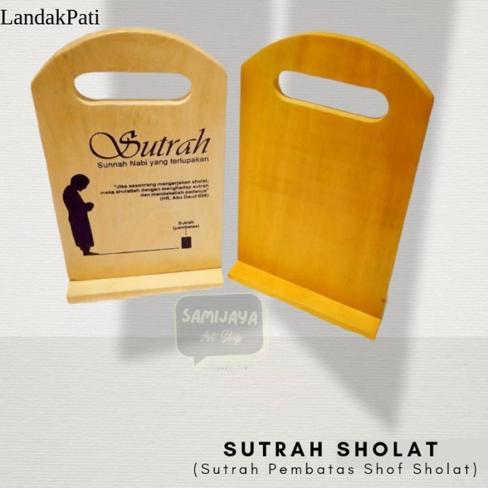 Sutrah Sholat / Sutrah Kayu Pembatas Shof Sholat(',') LARIS