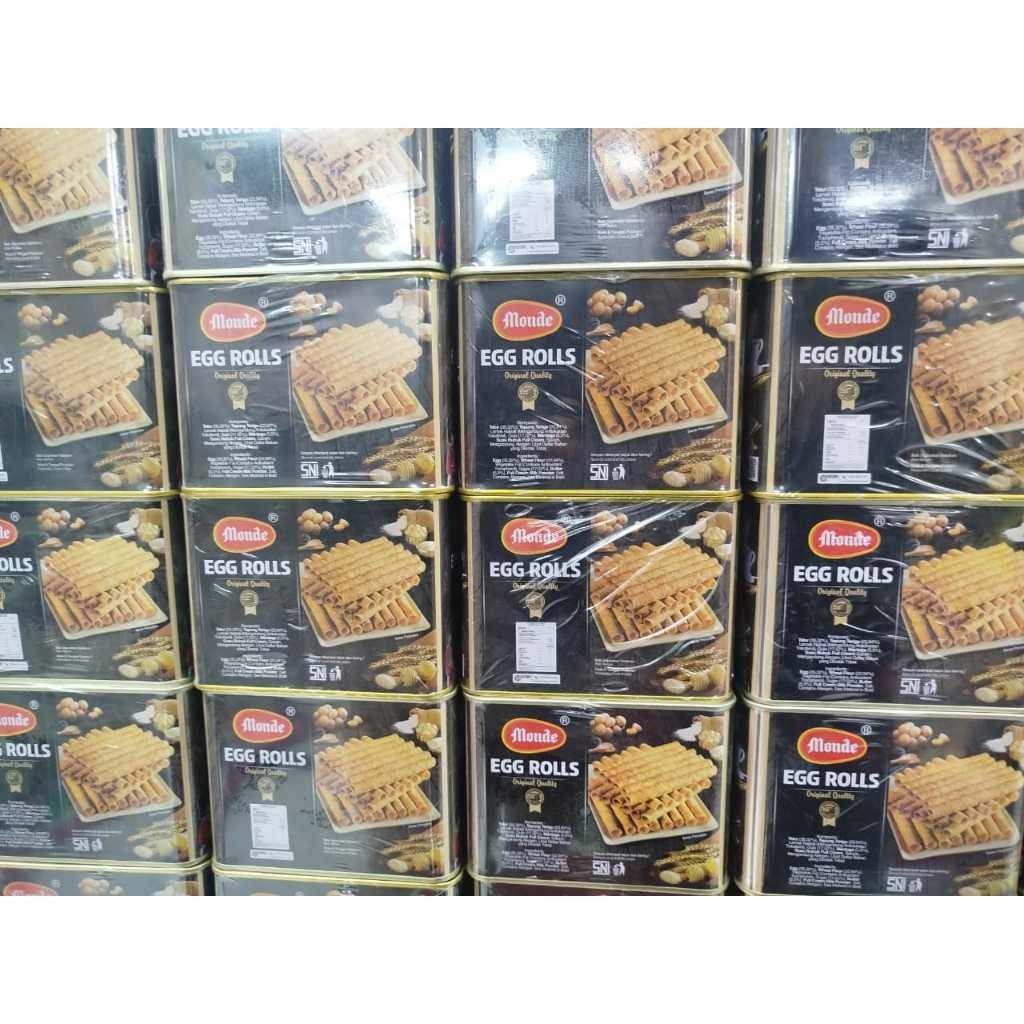 

Monde Serena Egg Roll Original 300 gram kaleng