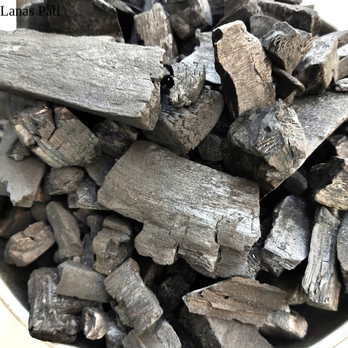 

arang kayu media tanam Anggrek 1 bungkus 1000gr atau 1kg murah murah terlariss