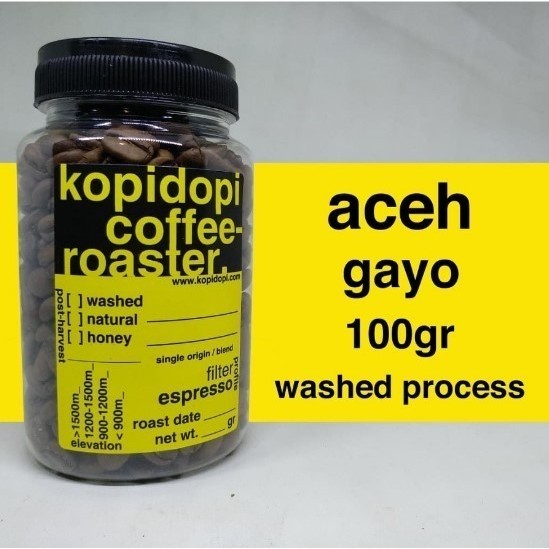 

Kopi Arabika Aceh Gayo 100 gram