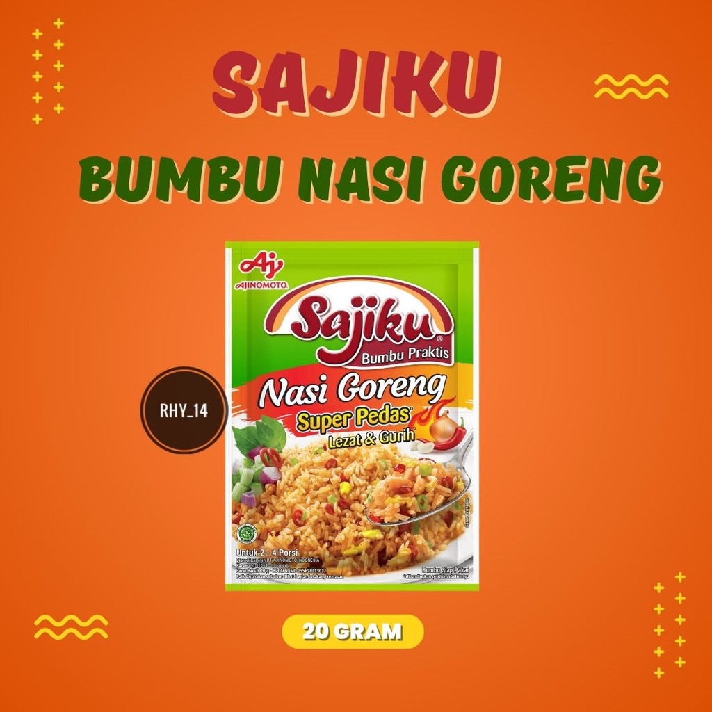 

SAJIKU Bumbu Praktis Nasi Goreng / Bumbu Nasgor Instan