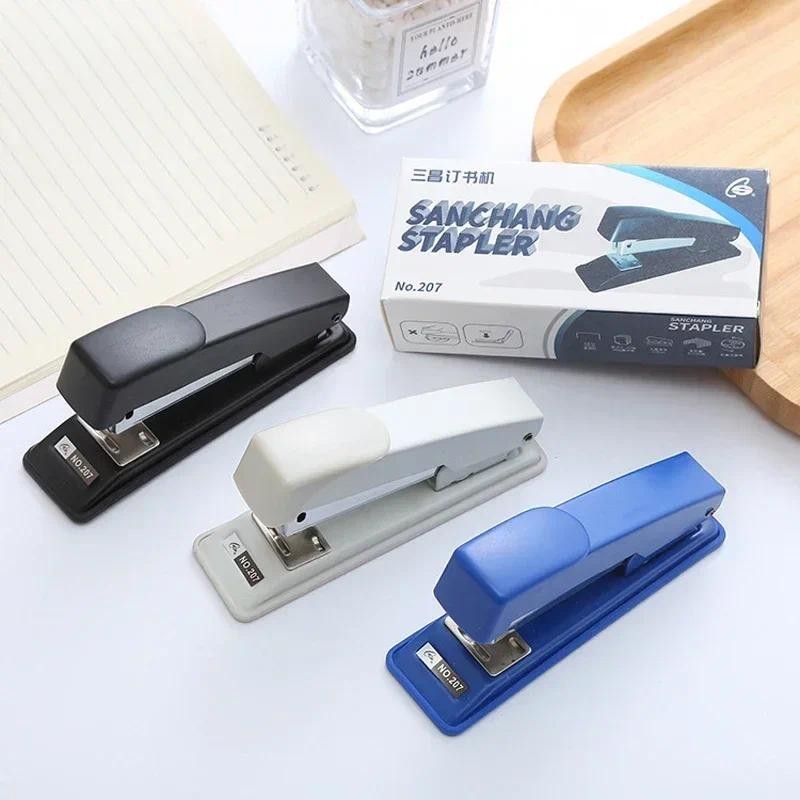 

Hand held stapler thickened medium stapler student office binding machine multi function labor saving durable stapler