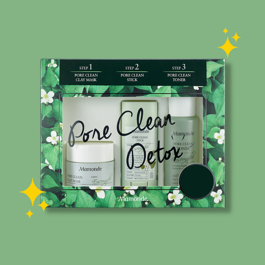 Mamonde Pore Trial Kit Pore Clean Detox BYE BYE BLACKHEAD Original Exp 2026  MENGHILANGKAN KOMEDO