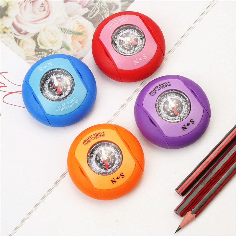 

Cute student Pencil double hole Sharpener Fun creative compass Creative student stationery Pencil tool