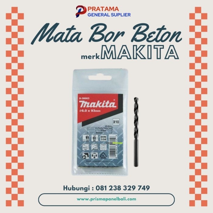 Mata Bor Beton Makita Asli