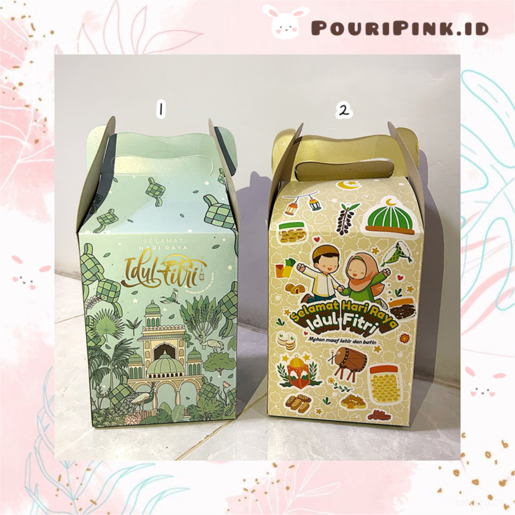 

GBOX Gable Box XL Toples 500gr Lebaran Idul Fitri 2025 Aesthetic Hampers Parcel Ramadhan Snack Anak Muslim Mtp Banjar Martapura PouriPink.id