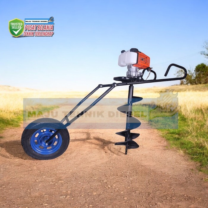 mesin bor tanah Earth auger biopori FIRMAN FPD 62SP Drill 12inch 300mm