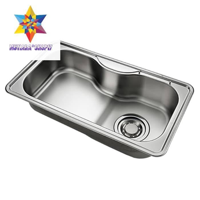 ADIWARN Lizens VS870 Jumbo Bowl Sink Wastafel Dapur
