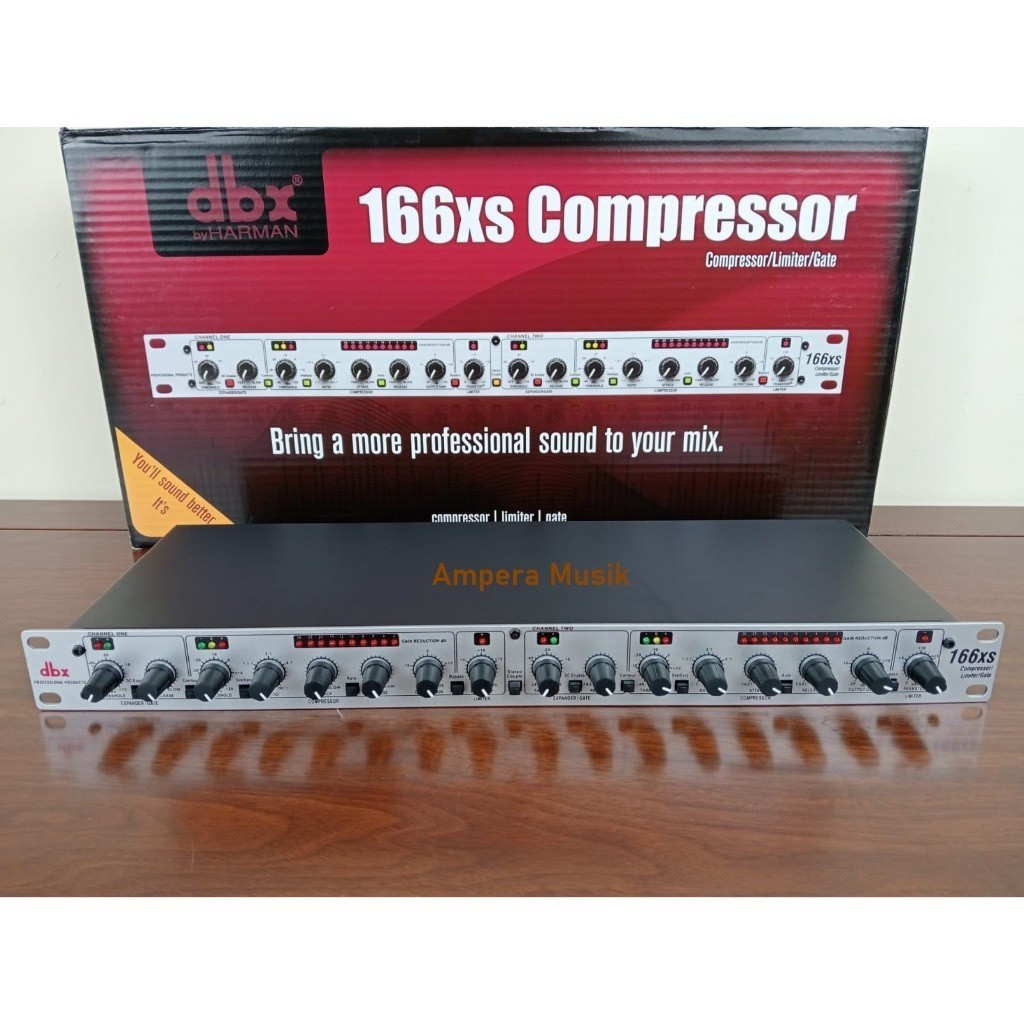 COMPRESSOR LIMITER DBX 166XS/DBX166XS