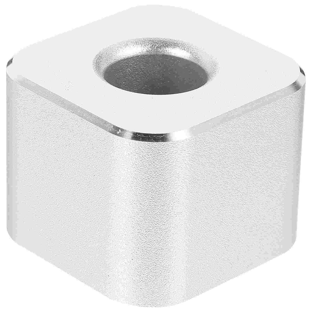 

Aluminum Alloy Pen Stand Home Holder Single for Desk Students Office Metal Base Pot Pencil