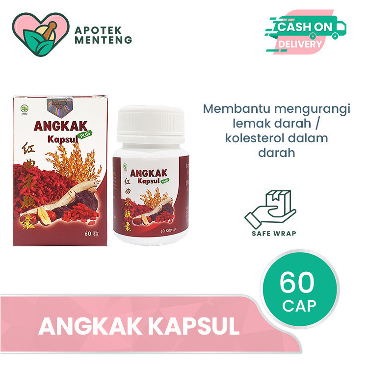 Angkak Kapsul (Red Yeast Rice)
