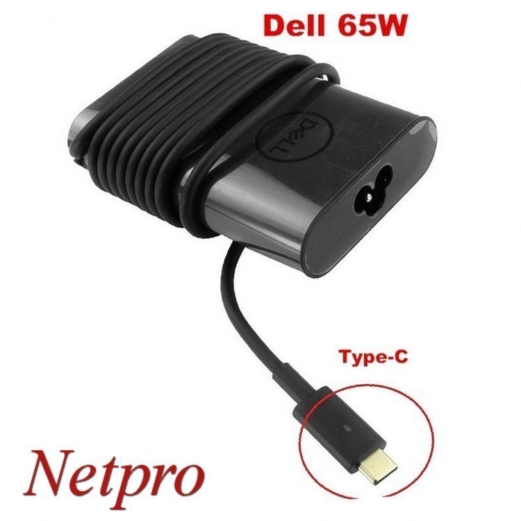 Adaptor Charger DELL XPS 12 9250 Venue 10 Pro 9365 5056 USB Type-C 65W -NP