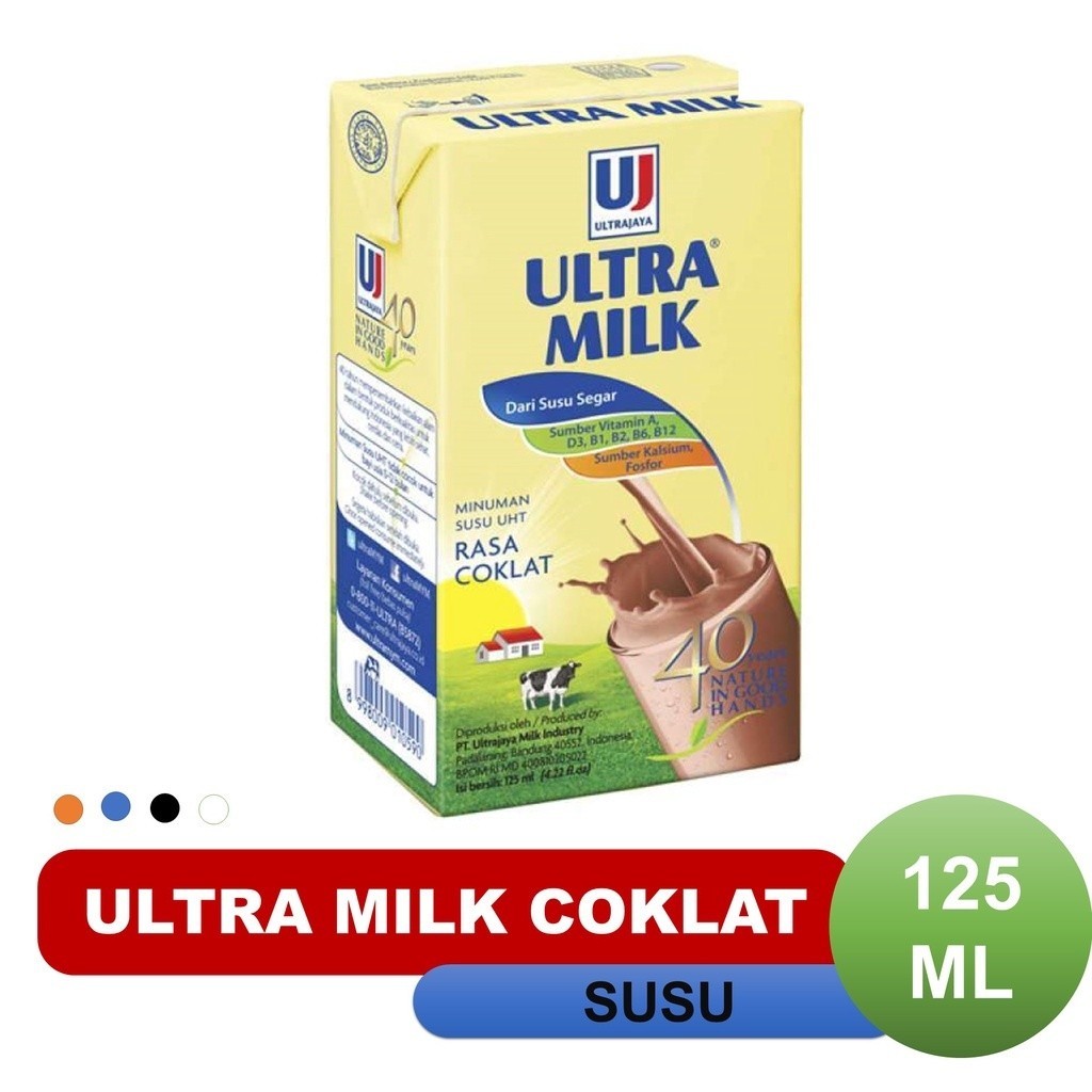 

Ultra Milk Susu Coklat 125 ML