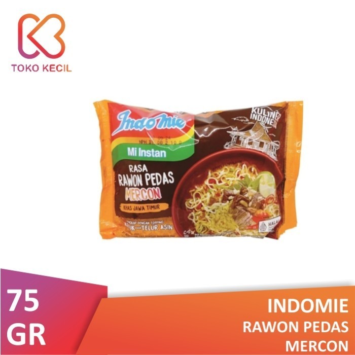 

Indomie Rawon Pedas Mercon 75gr