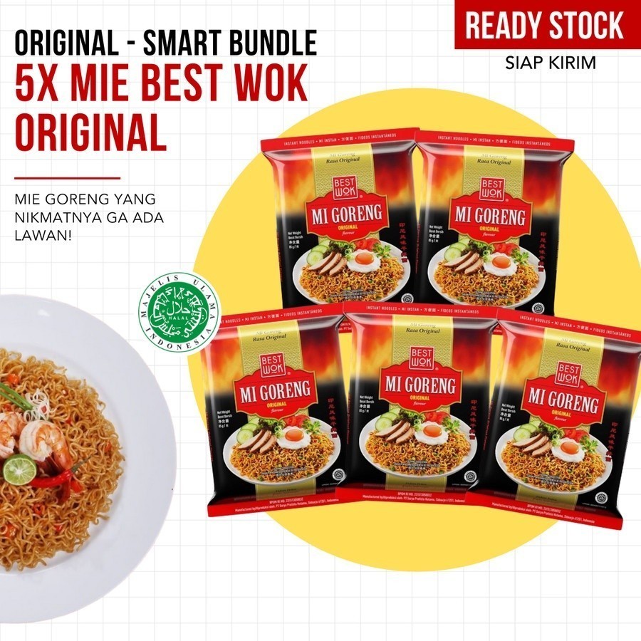 

BUNDLE 5 - Mie Best Wok / Mie BestWok / Mie Viral