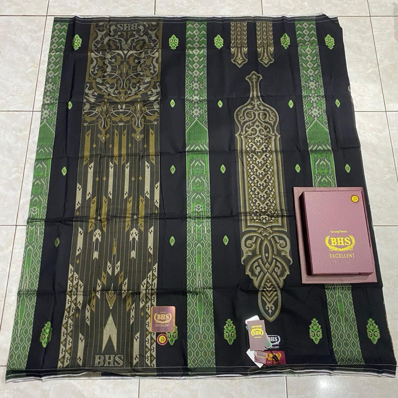 FLASH SALE SARUNG BHS EXCELLENT GOLD JACQUARD type : JGP - E58 pakai dus dan paper bag