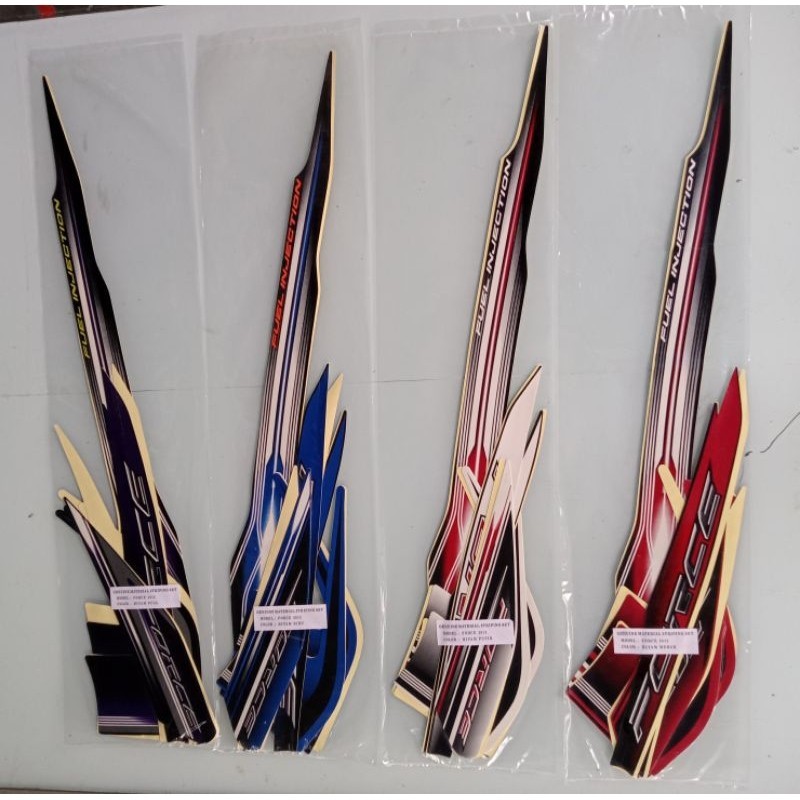 striping sticker Yamaha force 2013