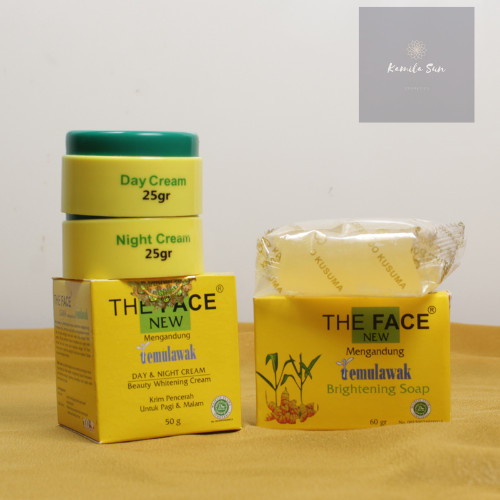 PAKET MURAH THE FACE TEMULAWAK 3IN1 BPOM/paket 3in1 the face temulawak/paket skincare murah