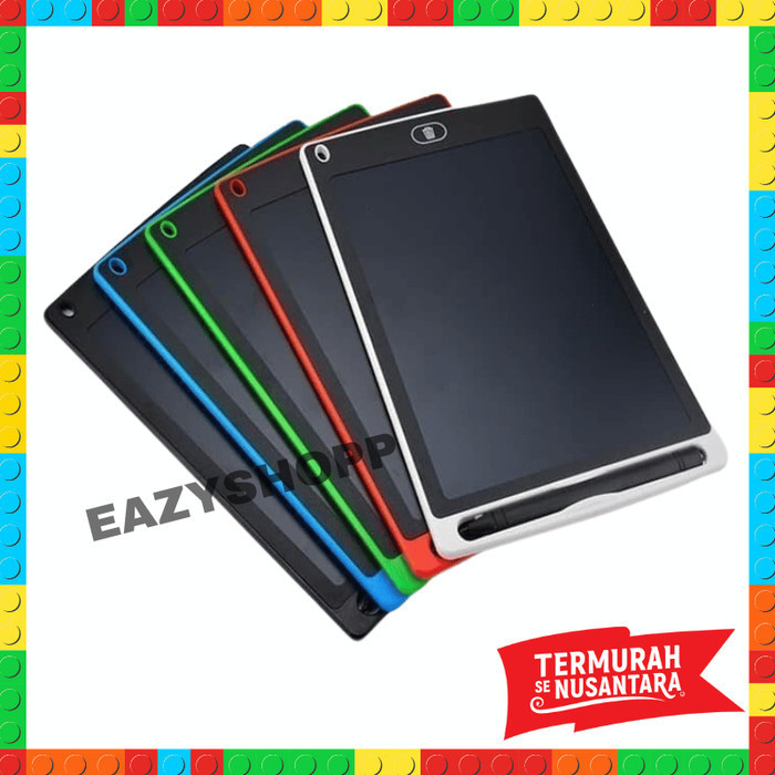 Kado Hadiah Mainan Anak Anak Ipad Papan Tulis LCD Gambar Drawing Board
