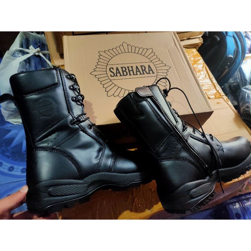 (SAURAMIL) Sepatu pdl sabhara polri original sefty| Dalmas