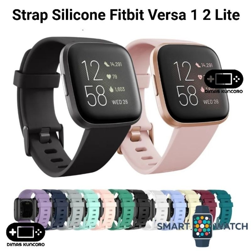 RAVE Strap Silicone Fitbit Versa 1 2 Lite silikon silicon tali jam tangan smartwatch Original