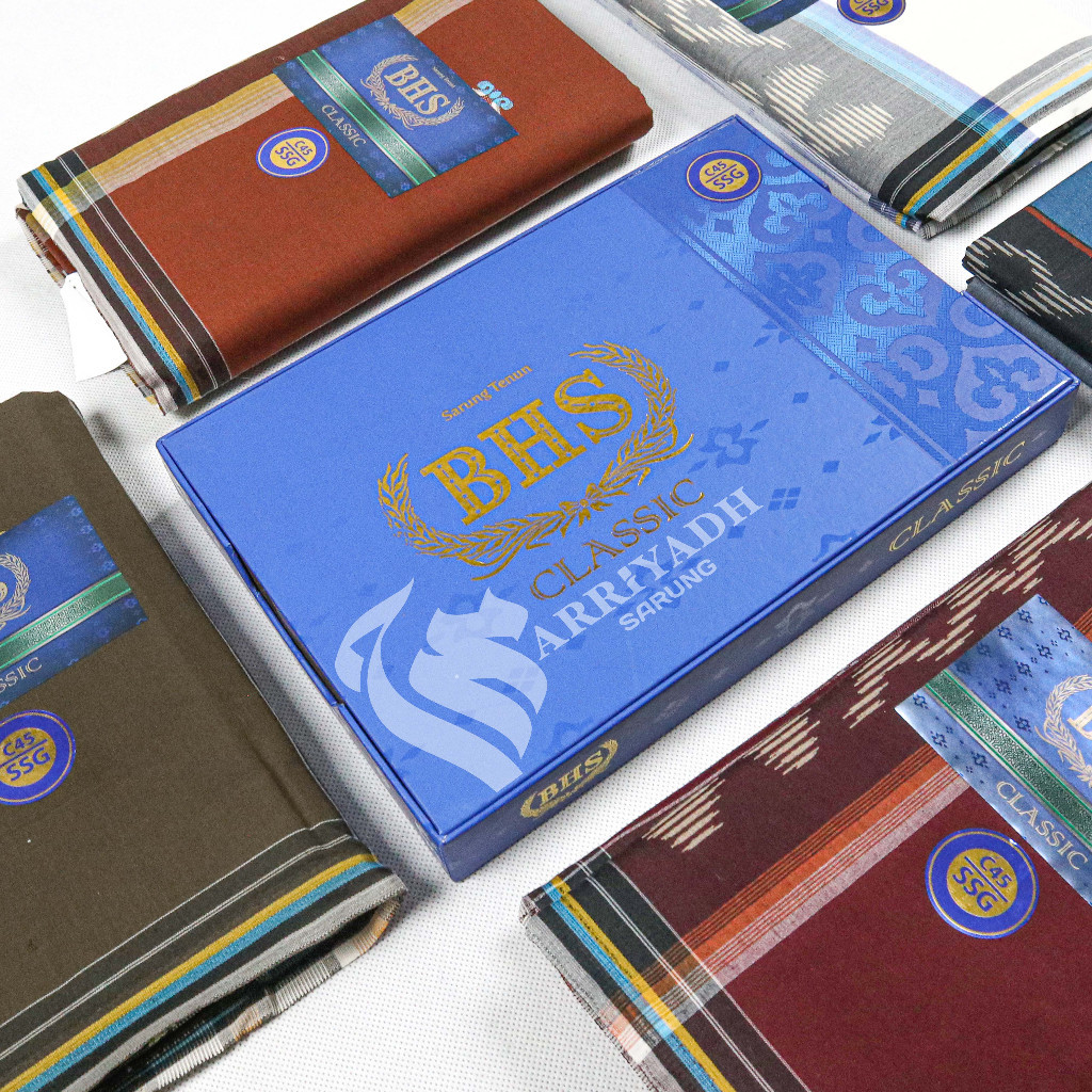 PROMO AWAL BULAN Sarung BHS CLASSIC GOLD Motif SSA, SSB, SSF, SSG, SSH