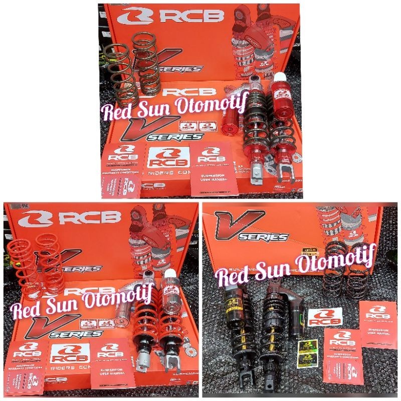 Shock RCB Premium VS Black V series 305 mm AEROX NEW NMAX 2020 2021 2022 Titanium Grey Model SB2
