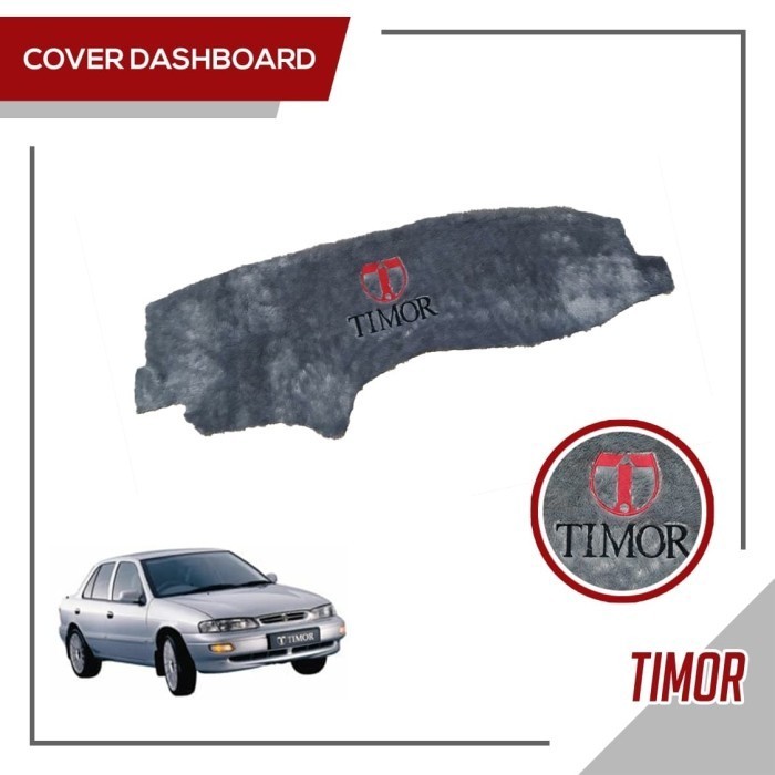 cover dashboard mobil NASIONAL TIMOR 2000-2023 bulu bordir 3D - gry FREE Tempat Tisu Bulu