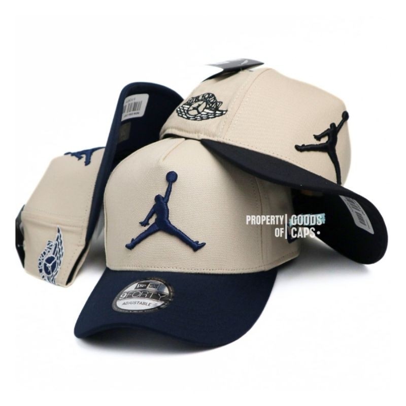 Topi Baseball Jump Man Side Patch NBA Full Tag Premium