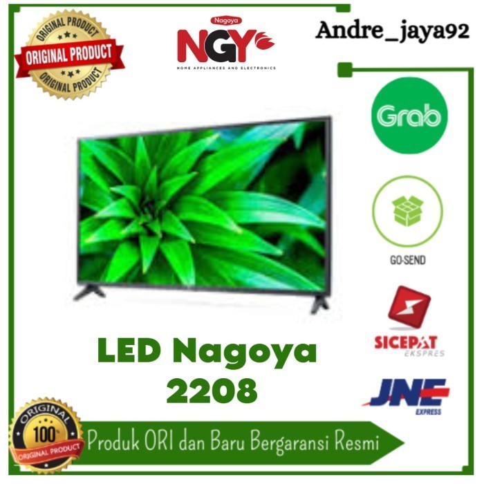 Led Tv Digital Tv Garansi Resmi Nagoya 22 Inch ngy-2208