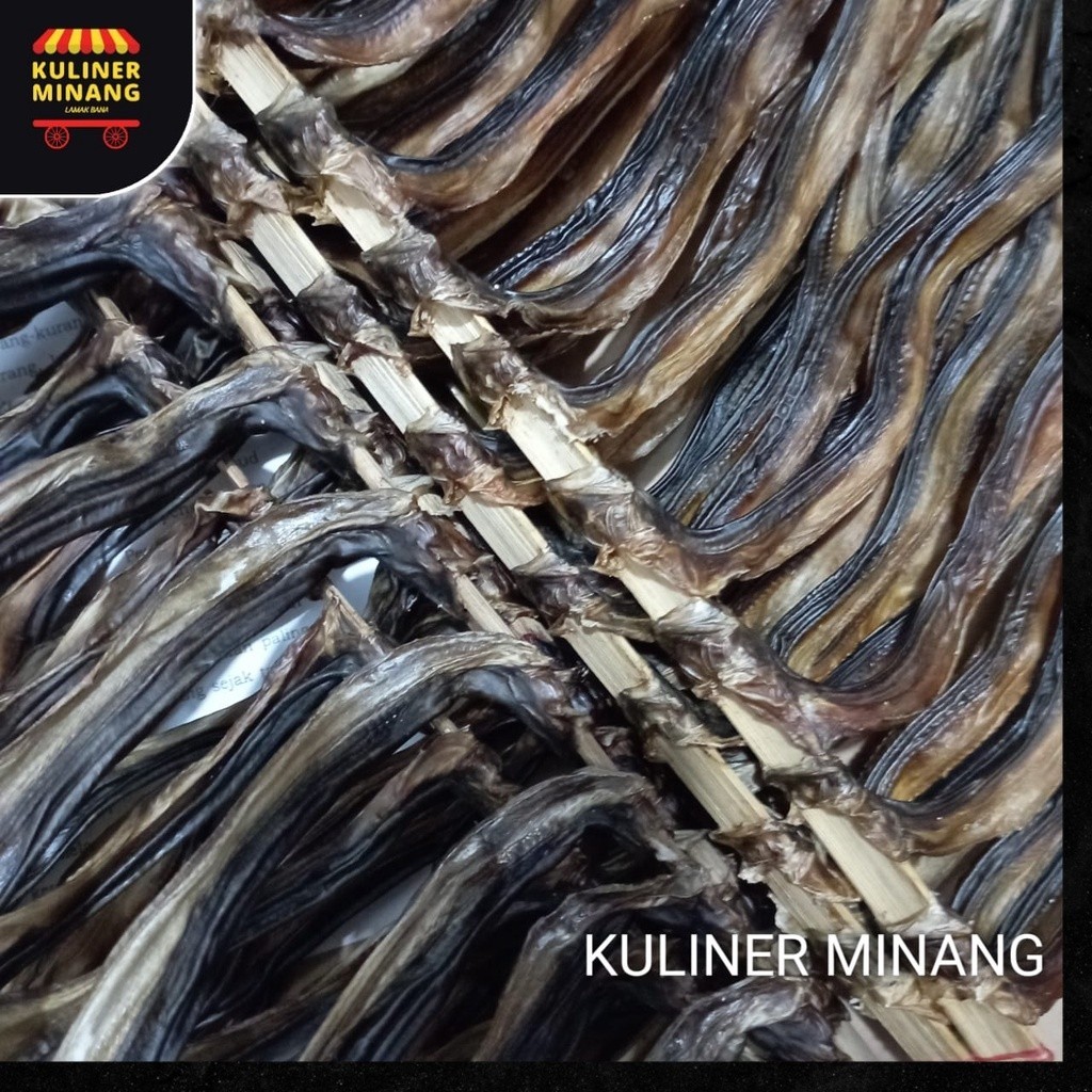

Kuliner Minang Belut Kering Super Extra Besar 20 ekor Oleh Oleh Cemilan Makanan Khas Padang Jajanan Snack