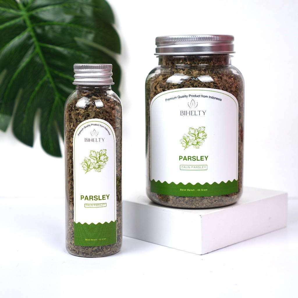 

Bihelty Daun Parsley Kering Flakes Bumbu Parsley Mpasi