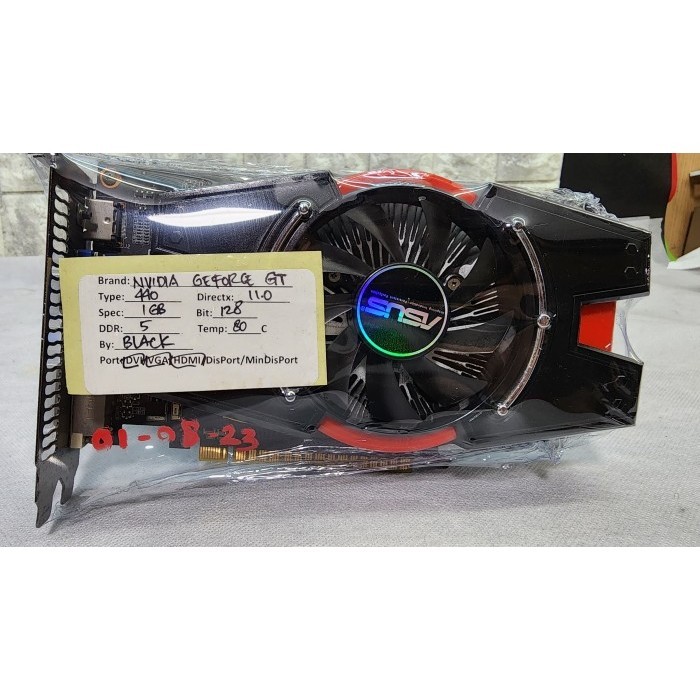 vga ASUS GT440 1GB 128BIT DDR5 GT 440 HDMI/VGA/DVI KSP LAPTOP