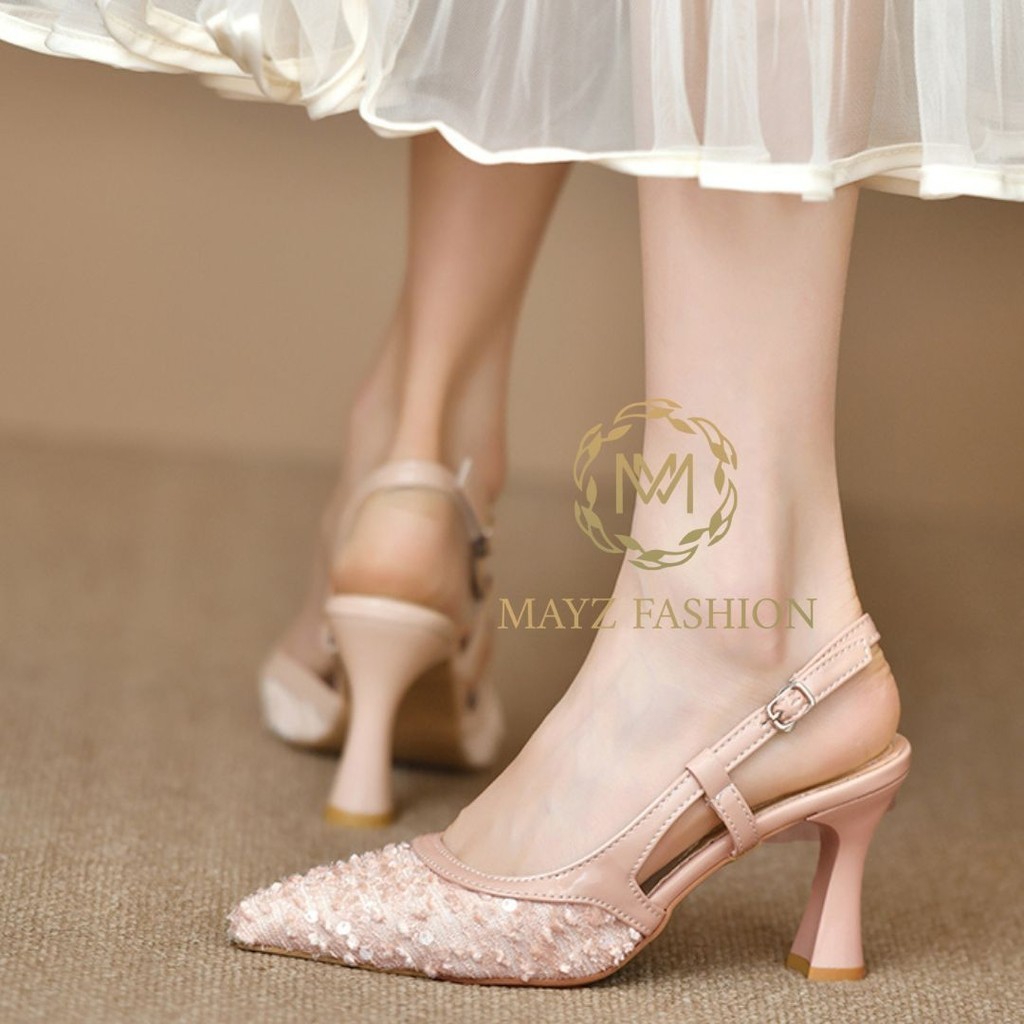 limited heels wedding pesta elegan mewah wanita 3822