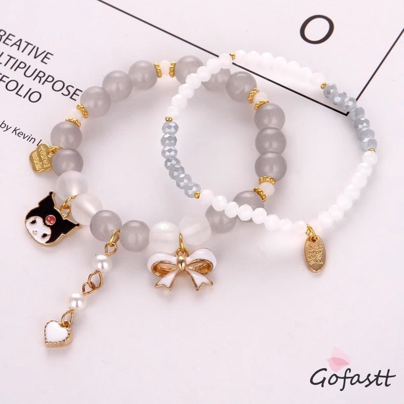 COD Gelang Sanrio Kristal Manis Tali Tangan Anak Perempuan Pelajar Hadiah Sahabat-G