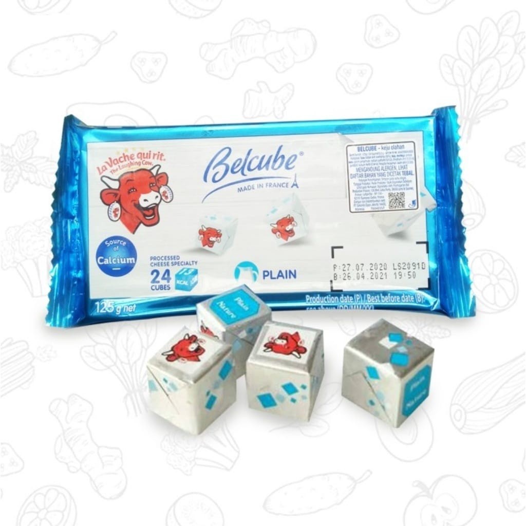 

Keju Belcube 125gr / Belcube Cheese Spread Plain Keju MPASI
