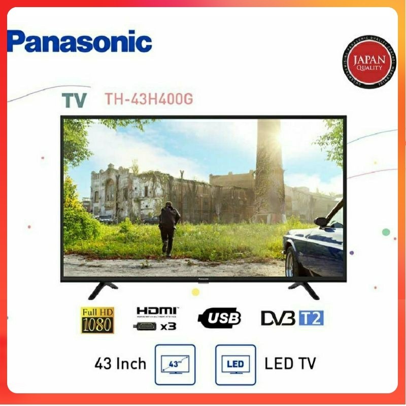 PANASONIC TH 43H400G - DIGITAL TV LED 43 INCH IPS FULL HD TV TH43H400