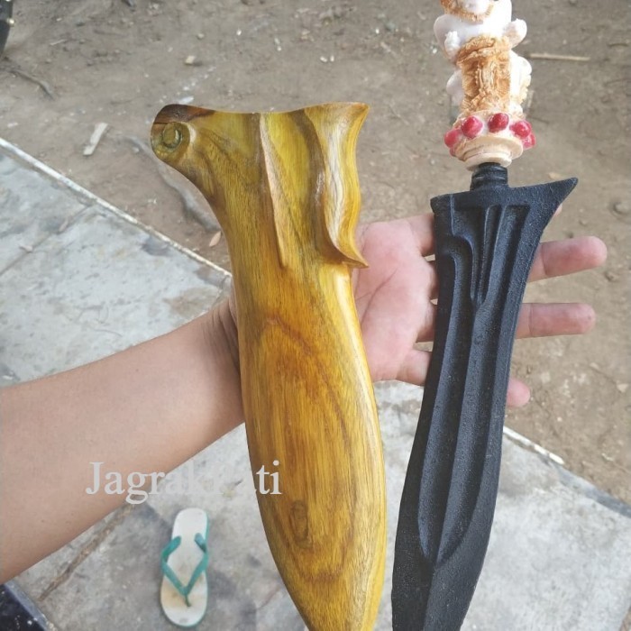 keris jalak budho betok bethok kamardikan handle buto sunggingan JP1233