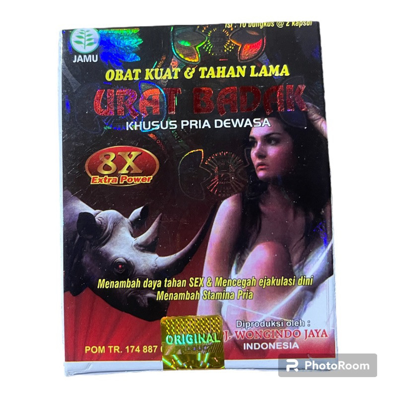 

urat badak 8x original