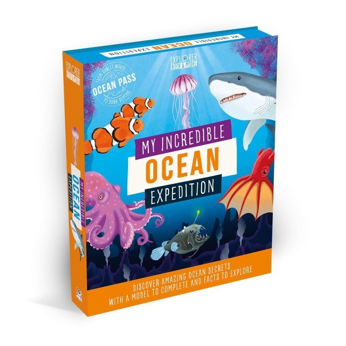 My Incredible Ocean Expedition STEM Explorer 3D Model and Book Kit