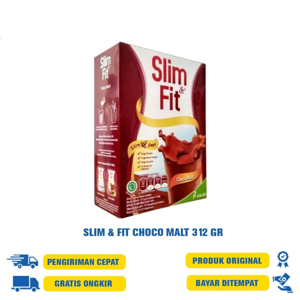 

SLIM & FIT CHOCO MALT 312 GR