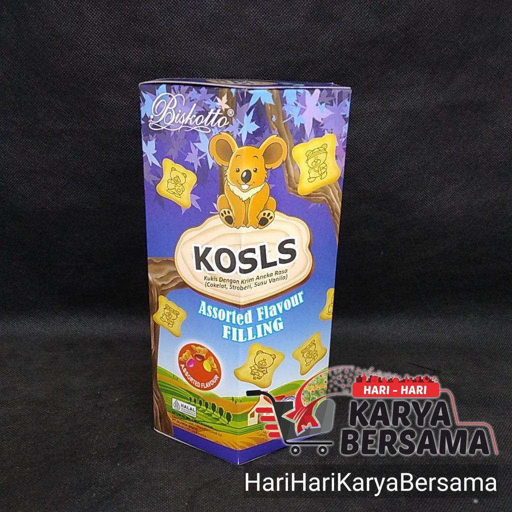 

BISKOTTO KOSLS KUKIS ASSORTED FLAVOUR FILLING 200GR