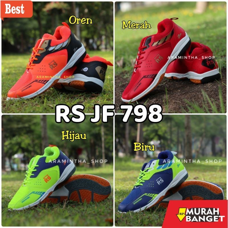 Sepatu Bulu tangkis keren Sepatu Badminton RS JF 798 Istimewa