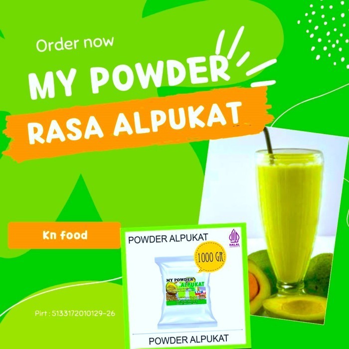 

Ready Promo Powder Alpukat - 1 Kg - Bubuk Minuman Rasa Alpukat - 1 Kg