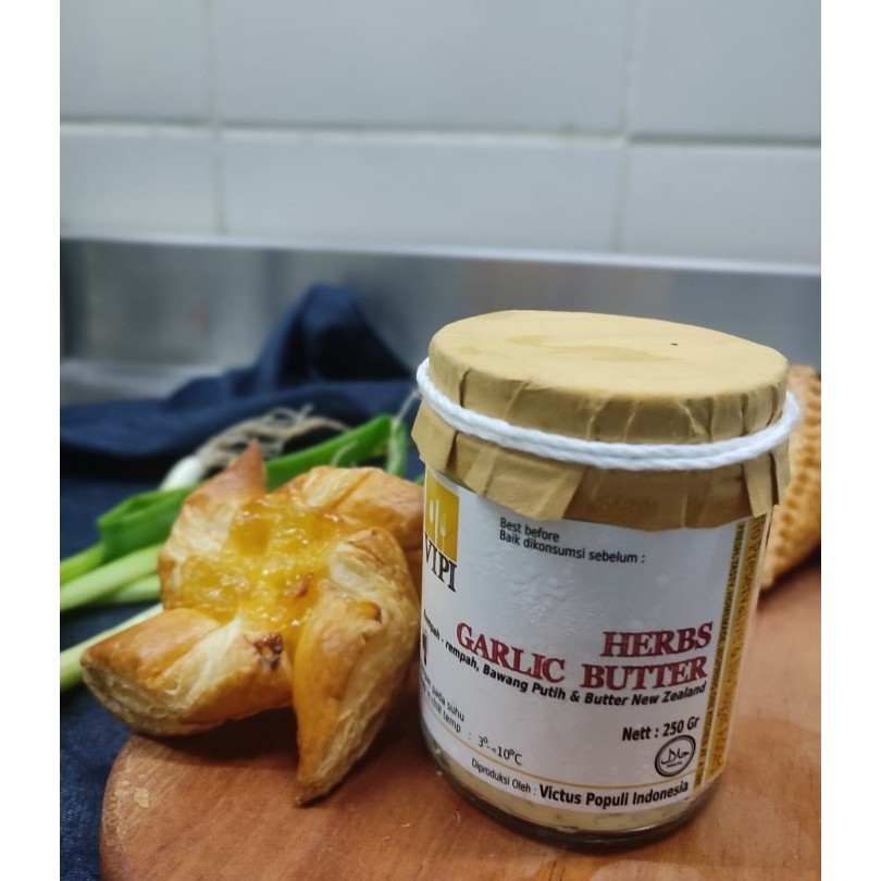 

Original HERBS GARLIC BUTTER @250 Gr. ( New Zealand Butter )