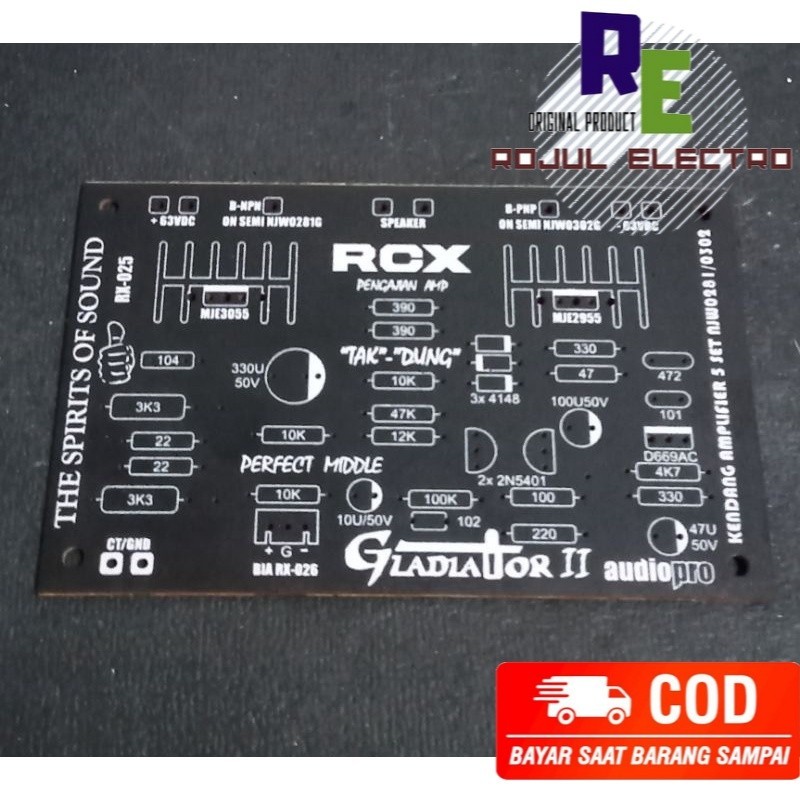 PCB Power SAFARI Modif Khusus Midlle Tak Dung